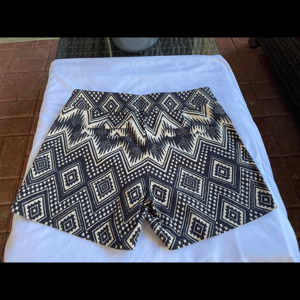 J Crew Aztec Boho Patterned Shorts - image 5